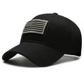 American Flag Camouflage Sticker Embroidered Baseball Cap Net Hat Men's Outdoor Velcro Cap