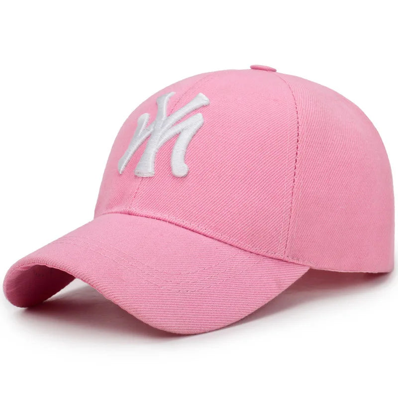 Letter Embroidery Baseball Cap Hip Hop Outdoor Snapback Caps Adjustable Flat Hats Outdoor Sun Hat