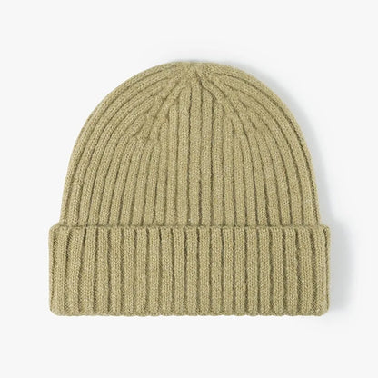 New Cool Women Man Autumn Winter Thick Wool Beanie Hat High Quality Outdoor Earflaps Warm Knitted Beanie Cap Hat For Men Women