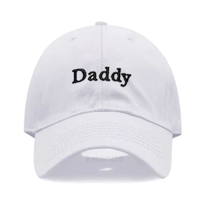 Daddy & Mommy Embroidery Baseball Cap for Men & Women Unisex Soft Washed Cotton Baseball Hats For Father's Mother's Day Gifts