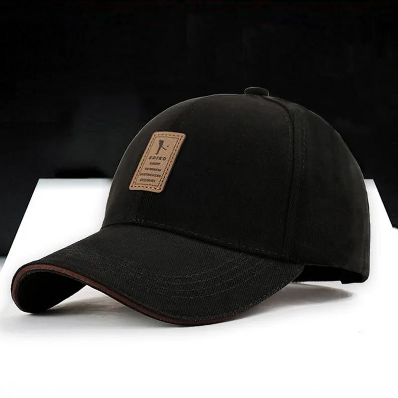 Structured Baseball Caps for Women Men Solid Snapback Label Stick Sunhat Outdoor Breathable Hip Hop Baseball Hat Trucker Dad Cap