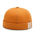 Unisex Cotton Brimless Docker Cap – Retro Skullcap Street Hip Hop Summer Hat