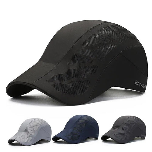 Unisex Quick-Dry Baseball Cap – Breathable Summer Outdoor Sun Hat