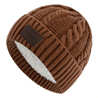 New Couple Beanie Fashion Winter Hats For Men Women Keep Warm Chic Hats Outdoor Knit Cap