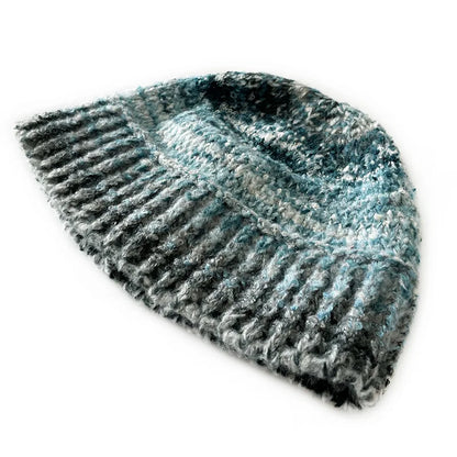 Fashion Women Vintag Autumn Winter Wool Acrylic Bucket Hats Outdoor Lady Female Panama Fisherman Cap Hat For Women Wholesale