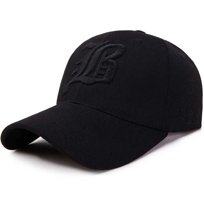 Unisex Cotton Baseball Cap – Embroidered Snapback Hip Hop Dad Hat