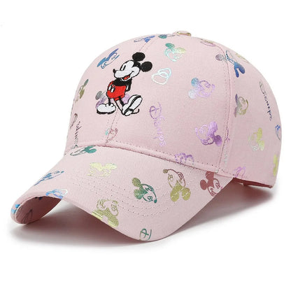 Hot Sale Women Cartoon Cap Mickey Mouse Baseball Cap Female Streetwear Dad Hat