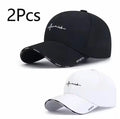 Women's Korean Style Embroidered Baseball Cap Breathable Sports Sun Hat