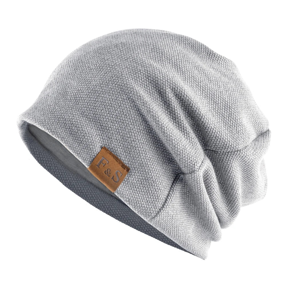 Fashion Skullies Beanies Men Summer Spring Breathable Hats For Women Solid Color Soft Casual Sport Beanie Unisex Hat