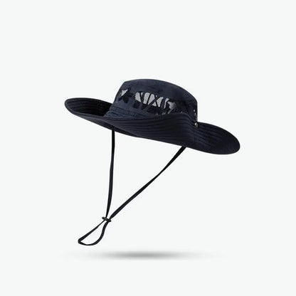 Summer Hats For Men Women Unisex Cowboy Hat Big Brim Fishing Hat Outdoor Fisherman Cap Sunscreen Mountaineering Hiking Sun Hat