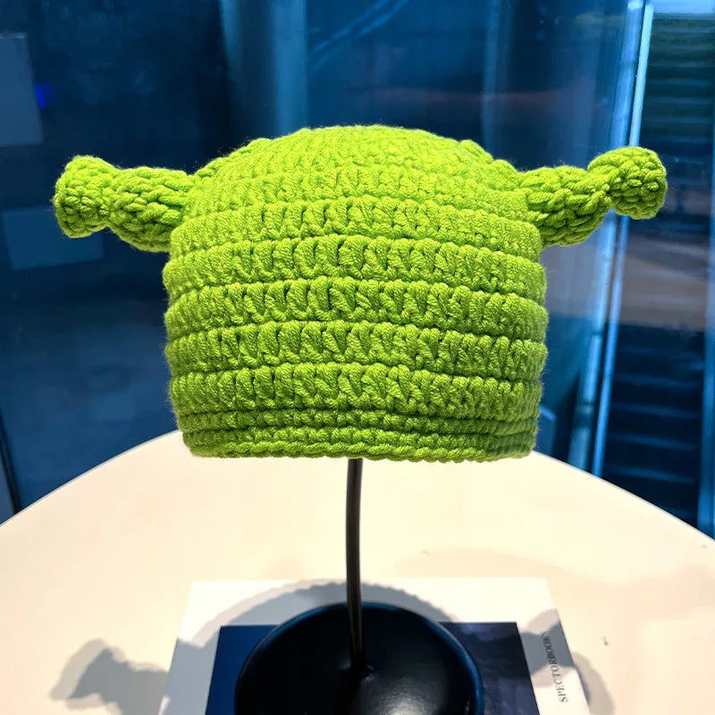 Unisex Balaclava Fashion Cosplay Carnival Party Winter Warm Cap Adult Children Autumn Winter Funny Cartoon Monster Knitted Hat