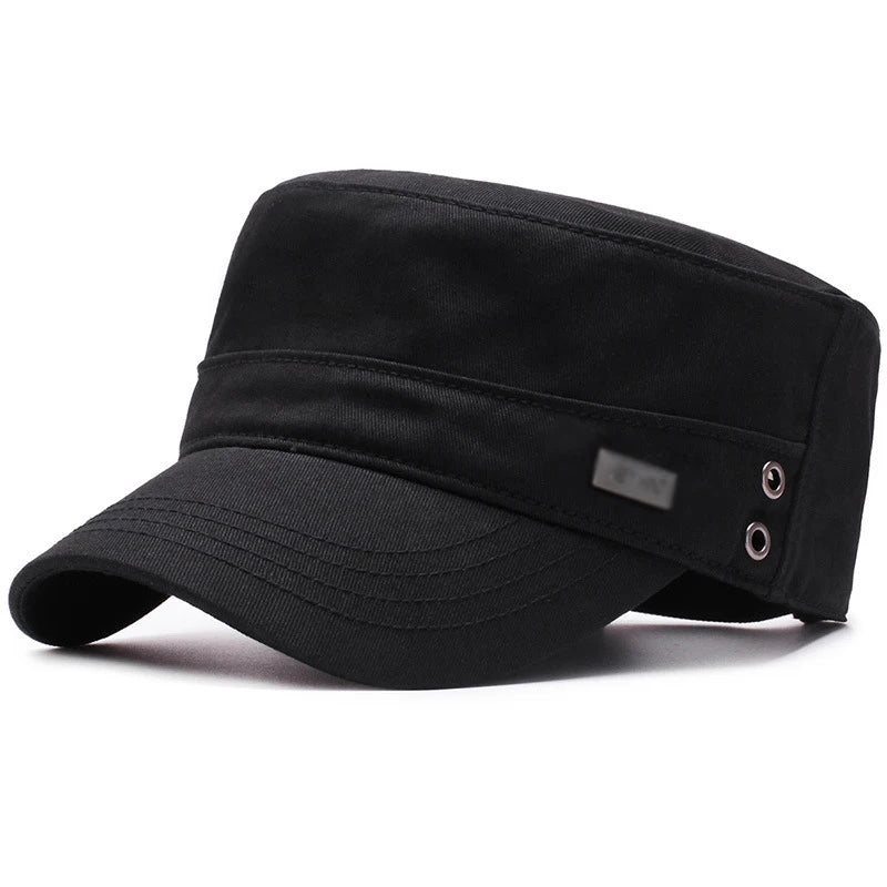 Men’s Four Seasons Cotton Baseball Cap Casual Peaked Sunshade Commuter Hat