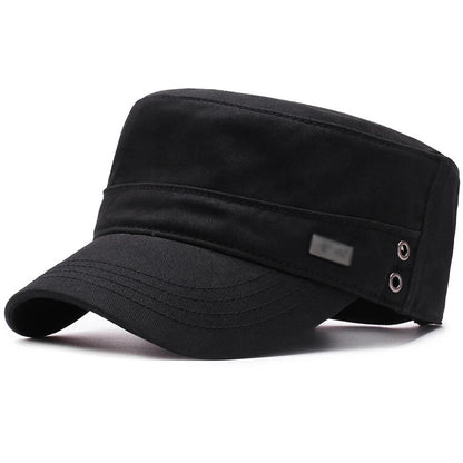 Men’s Four Seasons Cotton Baseball Cap Casual Peaked Sunshade Commuter Hat