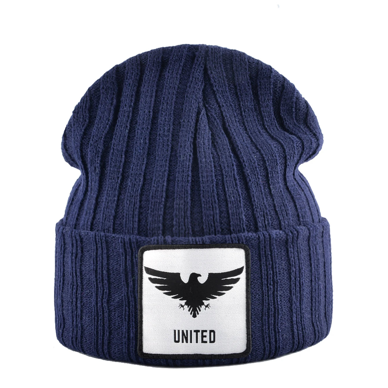 Knitted Skullies Beanie With Animals Patch Men Women Outdoor Casual Sport Hats Autumn Winter Solid Color Hip Hop Beanies