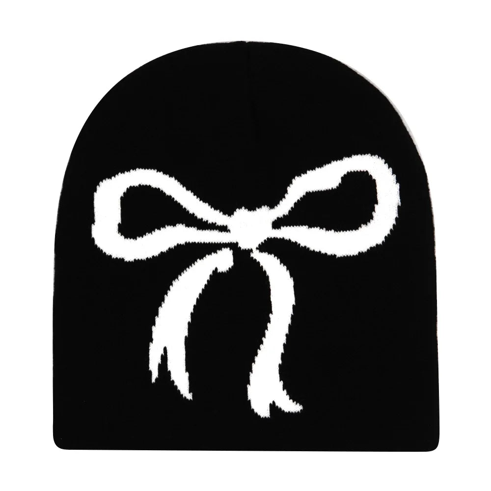 Fashion Printed Knitted Hat Women Men Couple Warm Y2K Beanies Bonnet Wool Skullies Hoods Lady Accessories Hip hop Gorra