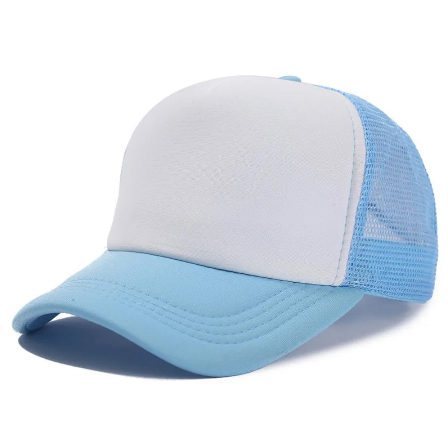 Summer Hollow Out Foam Baseball Hat For Women Men Bright Green Color Breathable NetSun Hat Trucker Hip Hop Cap Baseball Cap Hat