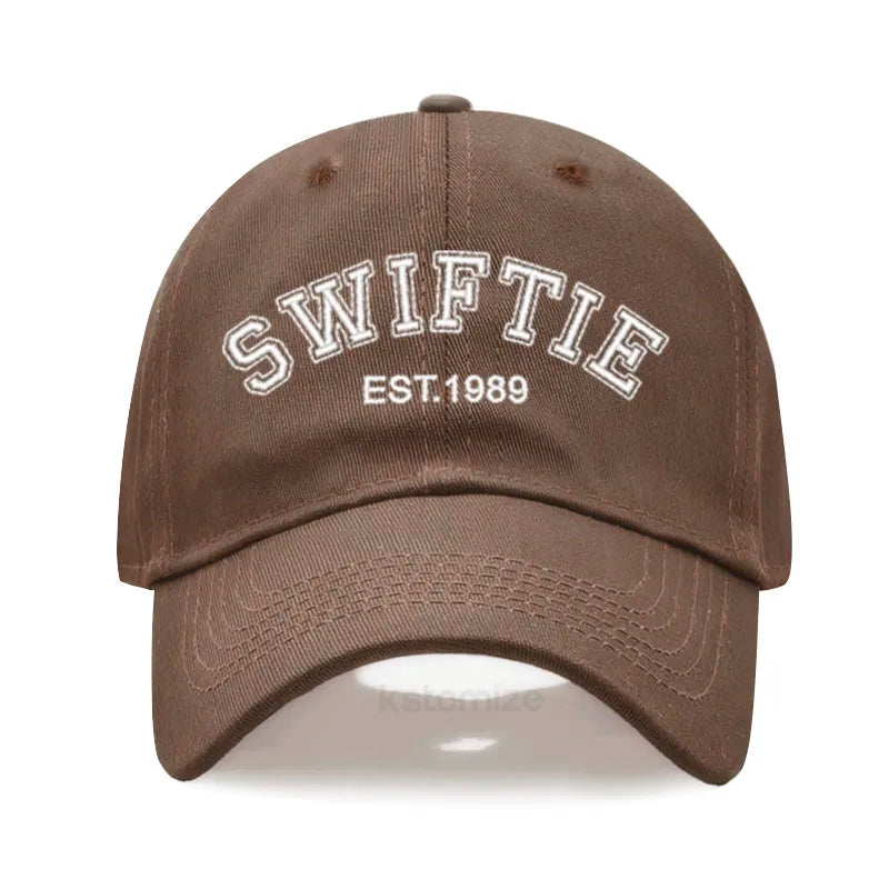 SWIFTIE 1989 Embroidery Baseball Cap for Men Women Unisex Washed Cotton Dad Hat Sun Hat Gift Fans Outdoor Sports Dropshipping