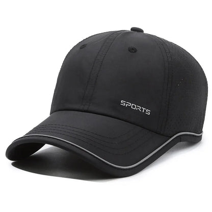 LuminousBreathable Quick-Dry Baseball Cap for Sun Protection during Outdoor Activities