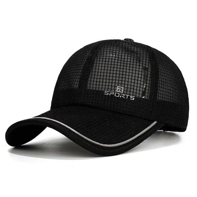 Quick-Dry Baseball Cap For Summer Outdoor, Camping, Travel, Golf, Sports Hat, Breathable Sun Cap