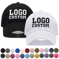 Customize Baseball Cap Embroidery Logo Soft Washed Cotton Dad Hats Fashion Women Men Hat Sport Visors Snapback Cap Sun Hat