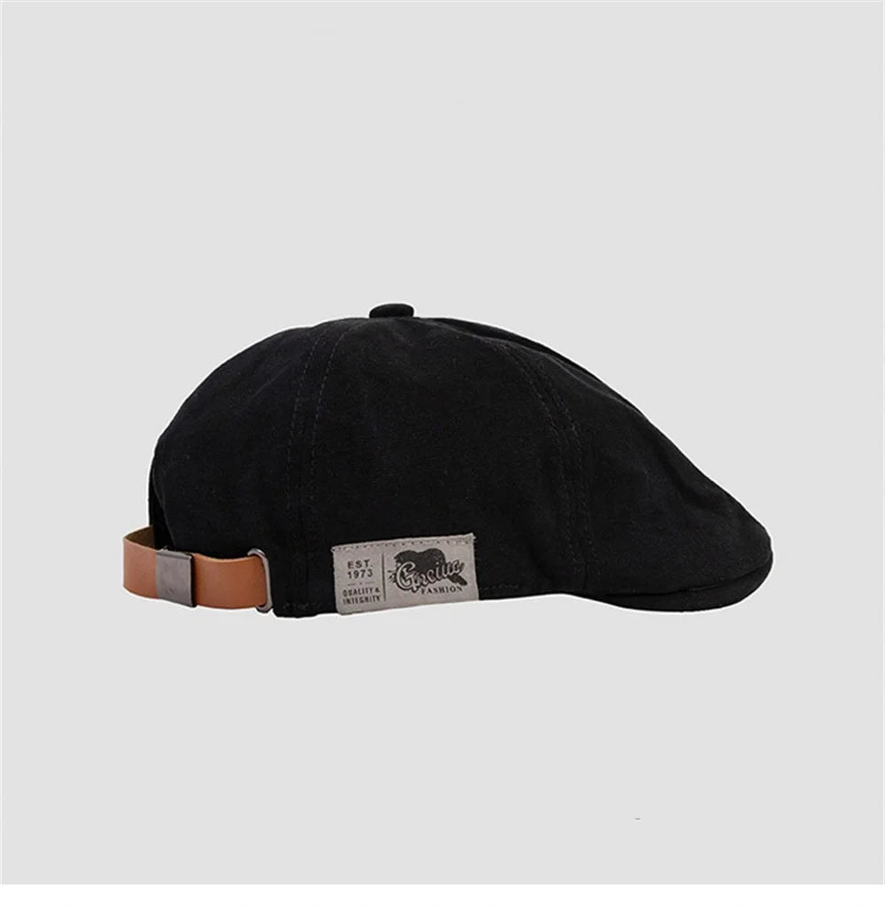 New Retro Newsboy Caps Men Hats Berets British Wearing Style Ivy Cap Classic Woman Vintage Cotton Beret Hip Hop Berets gorras