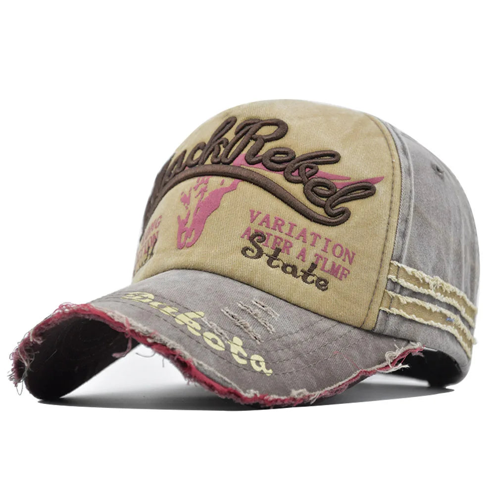 Washed Denim 1969 Embroidery Baseball Caps For Women Men High Quality Sports Hats Summer Hat Vintage Visors Snapback Hip Hop Cap