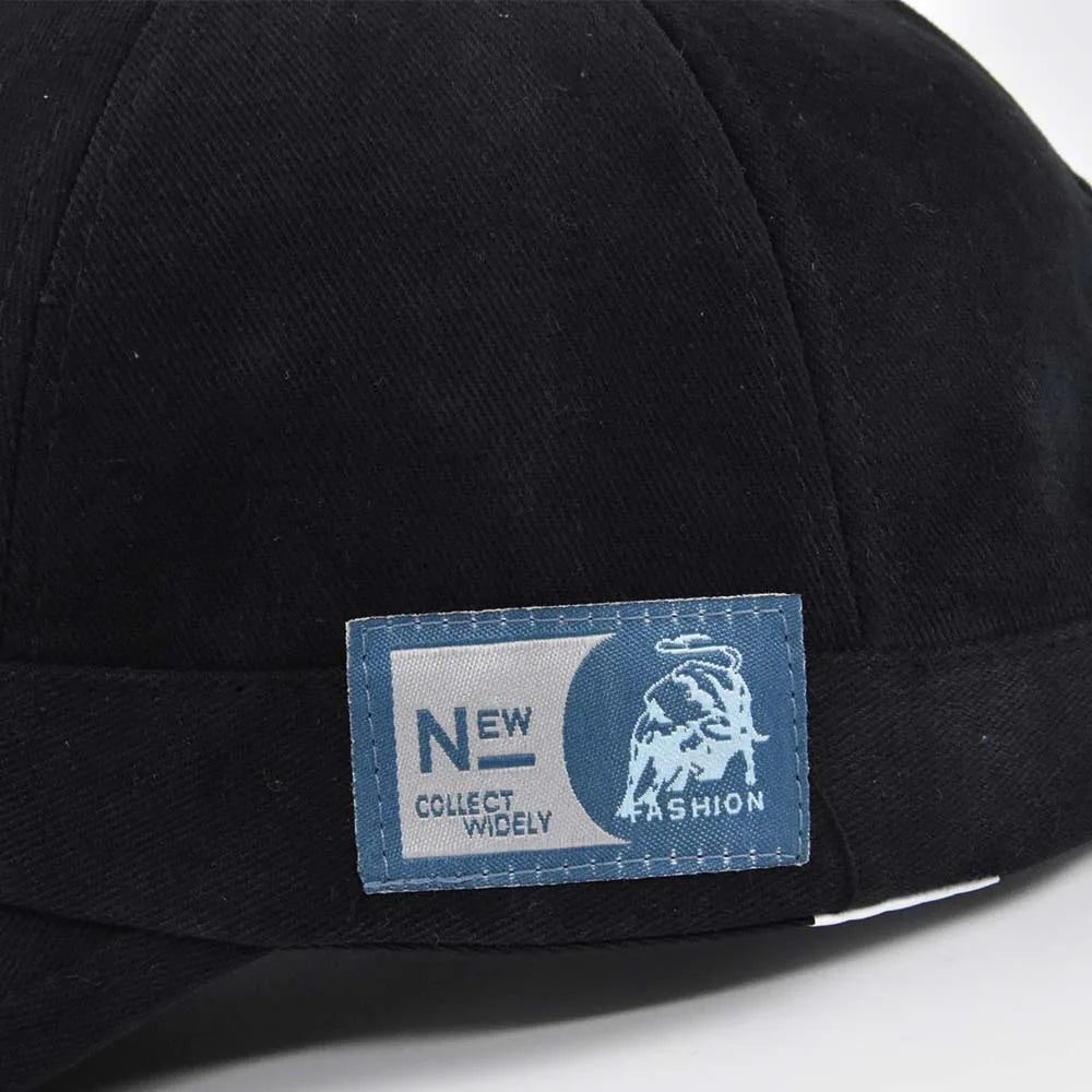 Unisex Vintage Baseball Cap SHORT Visor Letter Baseball Hats Men And Women Outdoor Sports Hats