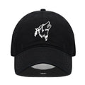 Women's Baseball Cap Men's Washed Cotton Wolf Howl Embroidery Embroidery Dad Hat Sport Golf Caps For Man Sun Hats Dropshipping