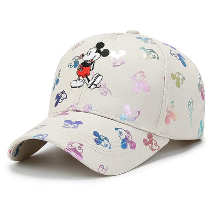 Hot Sale Women Cartoon Cap Mickey Mouse Baseball Cap Female Streetwear Dad Hat