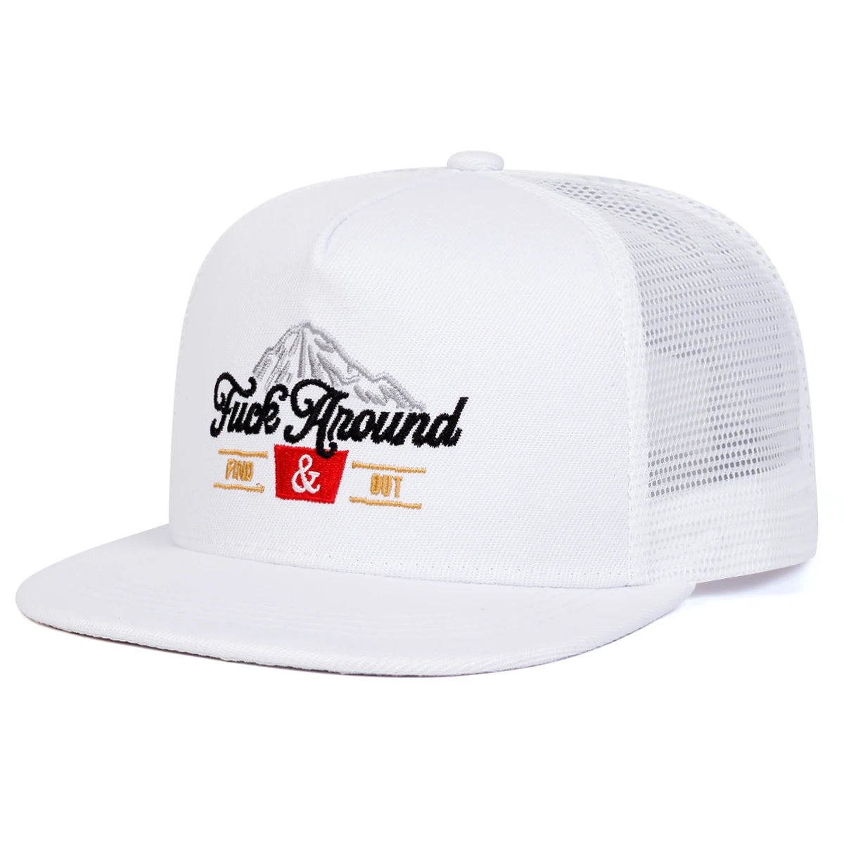 Unisex ANOUND Letter Embroidery Hip-hop Net Hats Spring Summer Outdoor Adjustable Casual Baseball Caps Sunscreen Hat Sports Cap