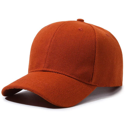 Baseball Cap Women Men Advertising Work Travel Group Solid Color Dance Hip Hop Students DIY Printing Logo Sunshade Dad Hat Kpop