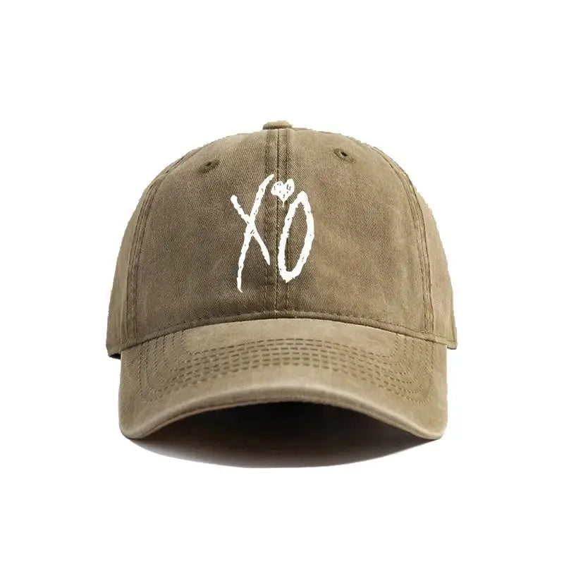 2025  XO The Weeknd Baseball Cap Distressed Hats Cap Men Retro Outdoor Summer Adjustable Dad Hat  Fashion