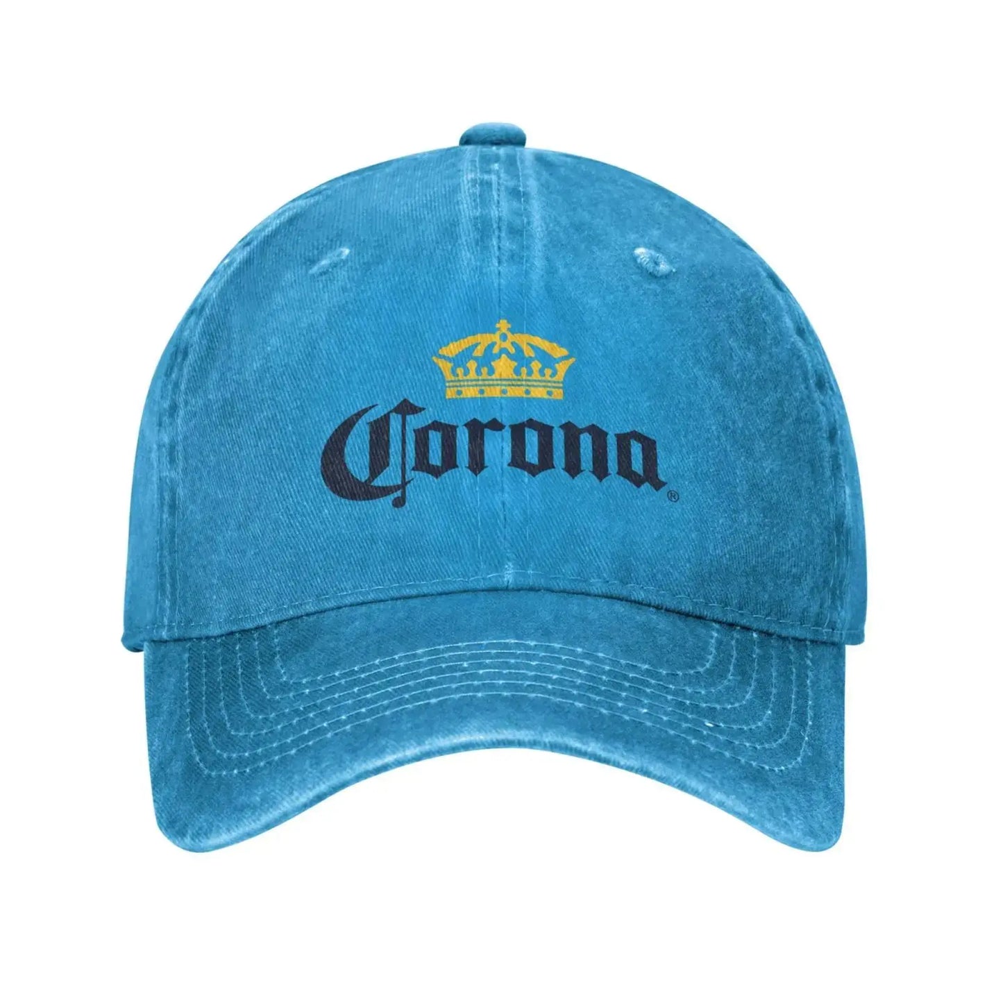 Corona Baseball Cap Classic Beer-print Cowboy Hat Unisex Teens Trucker Dad Hat Sunshade Running Hippie Snapback Cap Casual