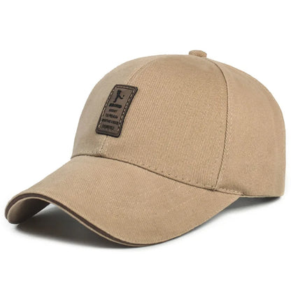 Structured Baseball Caps for Women Men Solid Snapback Label Stick Sunhat Outdoor Breathable Hip Hop Baseball Hat Trucker Dad Cap
