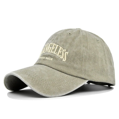 1/6PCS/Set Embroidered Baseball Cap For Women Men New Spring Summer Sunhat Retro Washable Sport Snapback Cap Hip Hop Fishing Hat