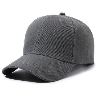 Baseball Cap Women Men Advertising Work Travel Group Solid Color Dance Hip Hop Students DIY Printing Logo Sunshade Dad Hat Kpop