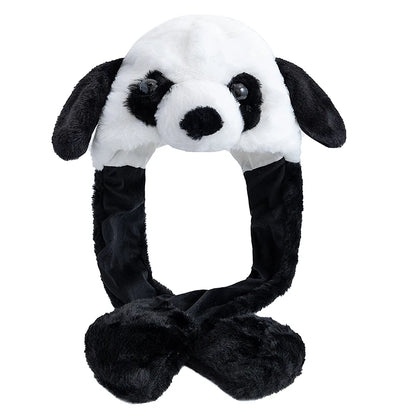 New Style Unisex Funny Ear Hat Animal Elephant Couple Cute Ear Moving Up Cap Men Women Rabbits Ears Plush Winter Lovely Hat ﻿