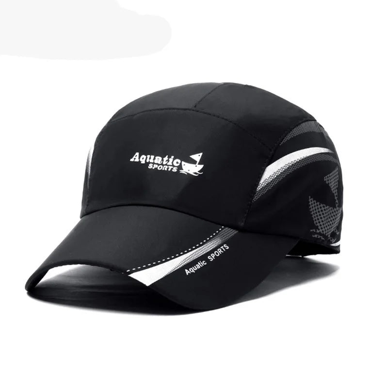 Korean Embroidered Baseball Cap – Structured Casual Outdoor Sun Hat