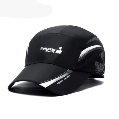 Korean Embroidered Baseball Cap – Structured Casual Outdoor Sun Hat