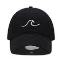 Men's Baseball Cap Women's Washed Cotton Waves Embroidery Embroidery Dad Hat Sport Golf Caps For Man Sun Hats Dropshipping