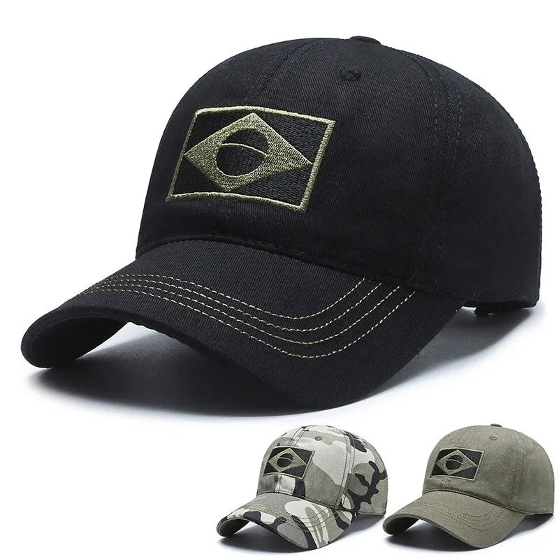 Men’s Camouflage Baseball Cap Brazilian Style Casual Outdoor Sun Protection Hat