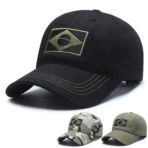Men’s Camouflage Baseball Cap Brazilian Style Casual Outdoor Sun Protection Hat