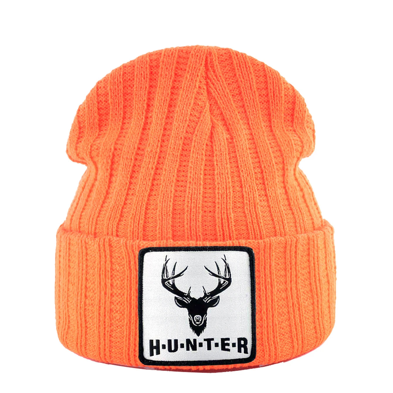 Knitted Skullies Beanie With Animals Patch Men Women Outdoor Casual Sport Hats Autumn Winter Solid Color Hip Hop Beanies