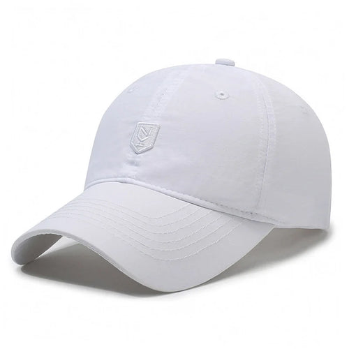 Quick-Dry Baseball Cap - Adjustable, Moisture-Wicking Sun Hat for Outdoor Sports & All Seasons
