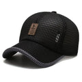 Men’s Korean Mesh Baseball Cap Breathable Casual Outdoor Sunshade Fashion Hat