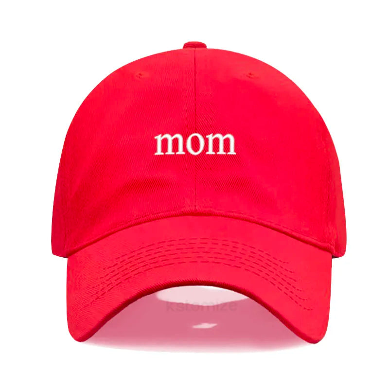 New dad mom Embroidery Soft Cotton Baseball Cap Fashion Women Men Hat Sport Visors Snapback Cap Sun Hat Breathable Outdoor Caps