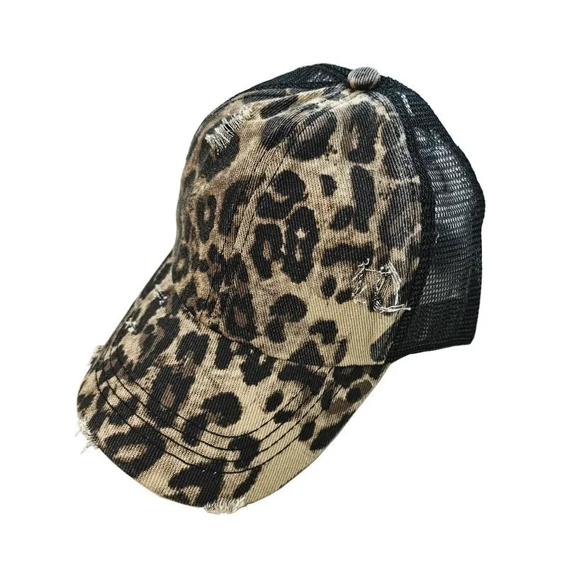 Spring Summer Soft Baseball Cap For Women Vintage Washed Cotton Ponytail Caps Men Blank Denim Sport Trucker Sun Hats Gorras