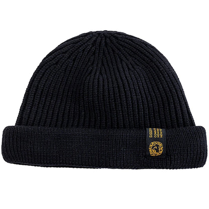 New Men Outdoor Skull Cap Fashion Short Melon Winter Chic Hats Sailor Style Landlord Hats For Men Autumn Short Beanie Cap