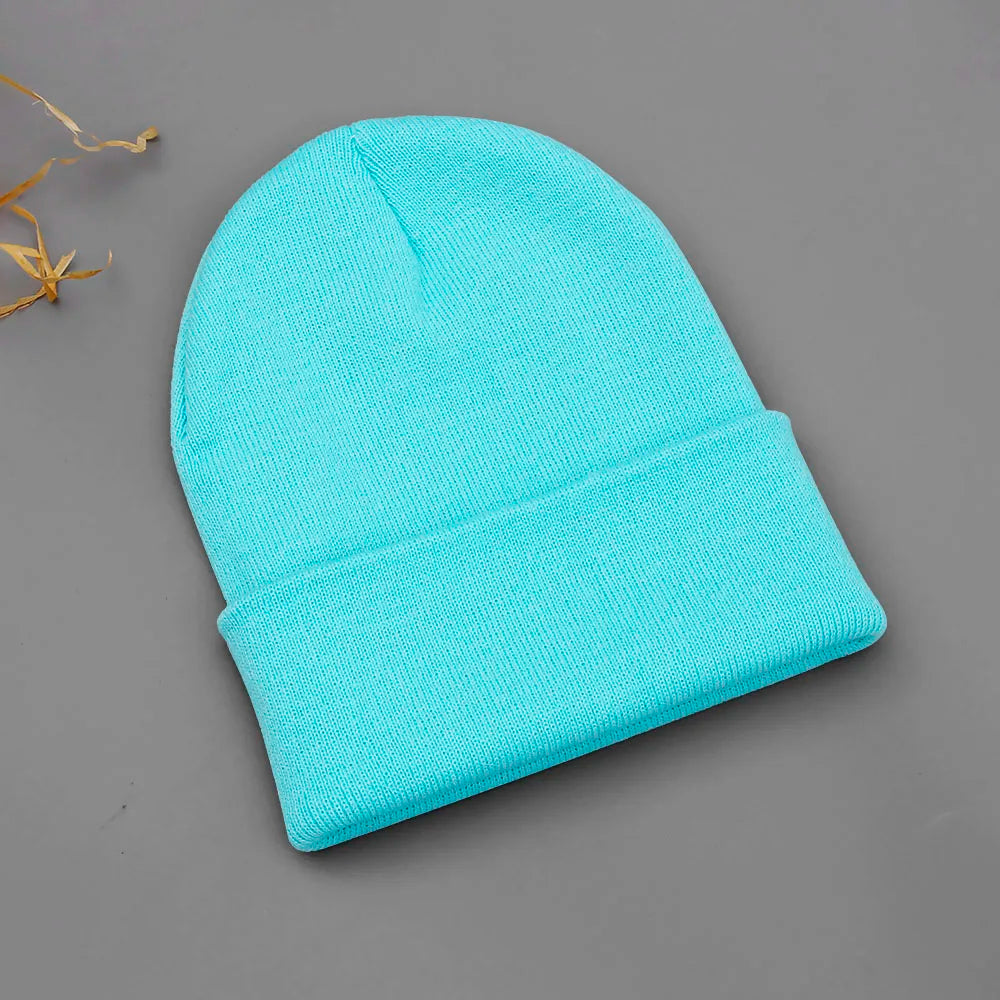 24 Colors Unisex Beanie Hat for Men Women Winter Knit Caps Soft Ski Hats