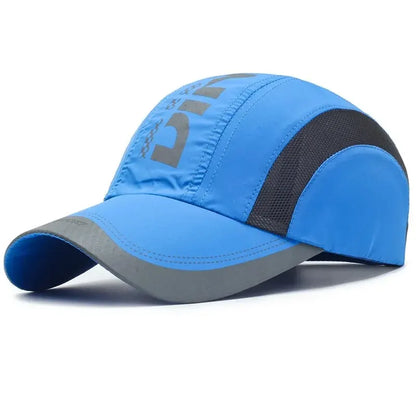 Men’s Quick Dry Mesh Baseball Cap Breathable Outdoor Sports Sun Visor Hat